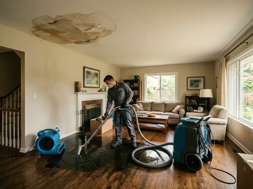 attic-pipe-burst-ceiling-drip-008 — frequently asked questions, Water Damage Restoration & Carpet Care in Huntingburg, IN